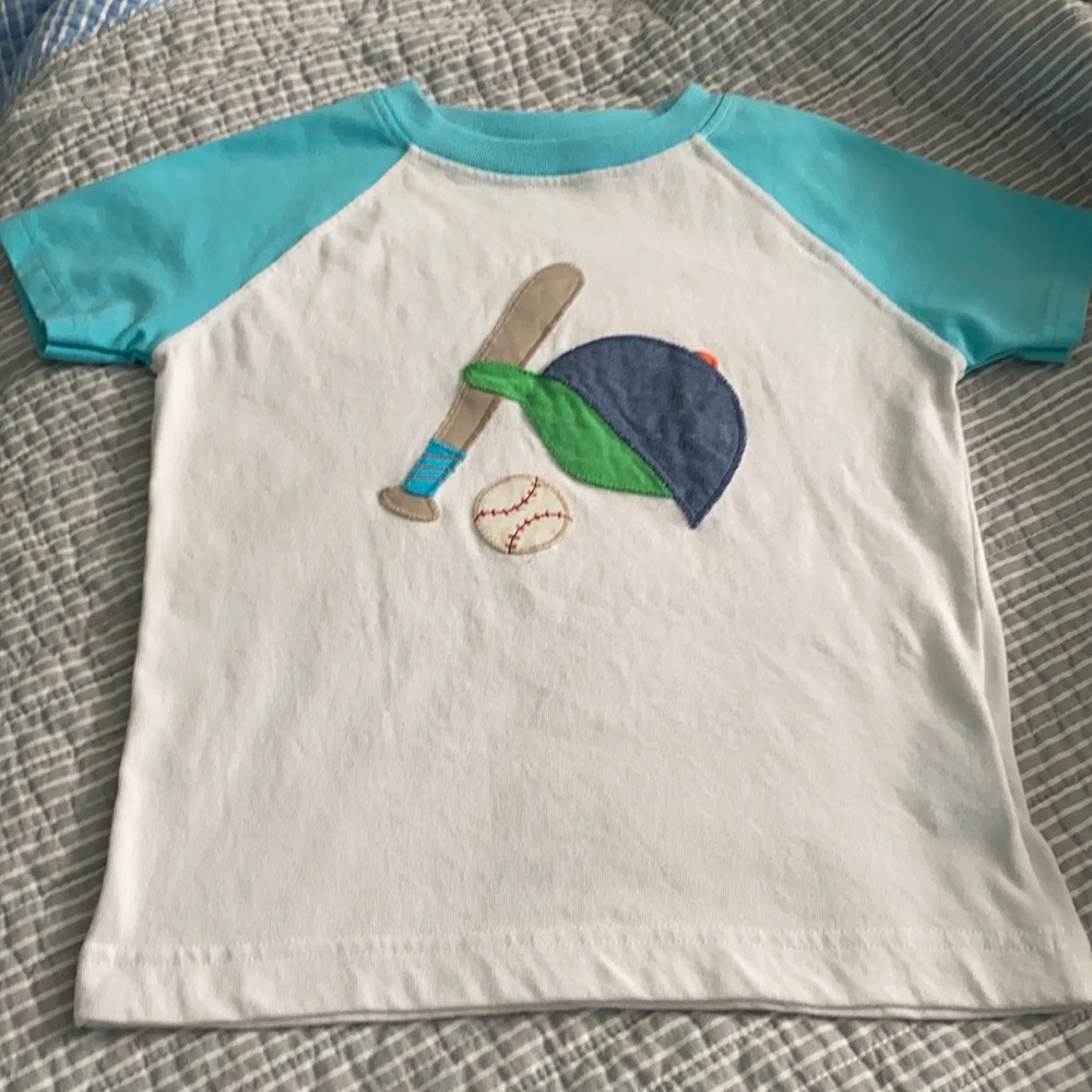 Kelly’s kids baseball raglan T-shirt size 6-7